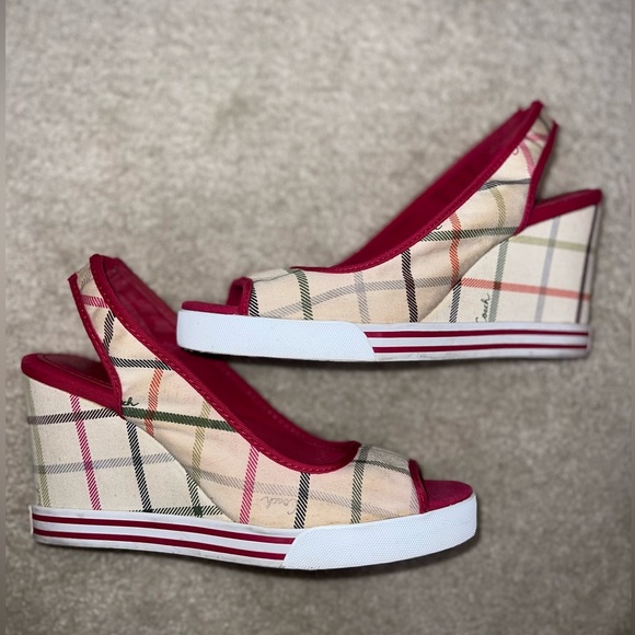 COACH Sweetie Wedge Heels - Picture 2 of 8